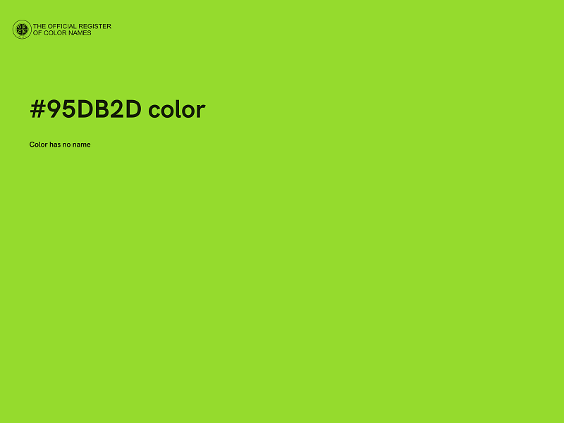 #95DB2D color image