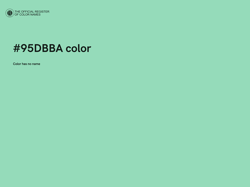 #95DBBA color image