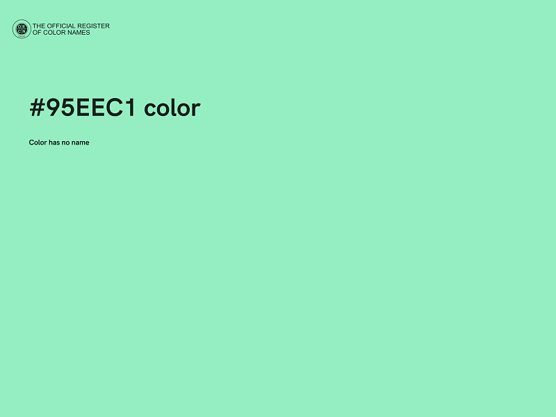 #95EEC1 color image