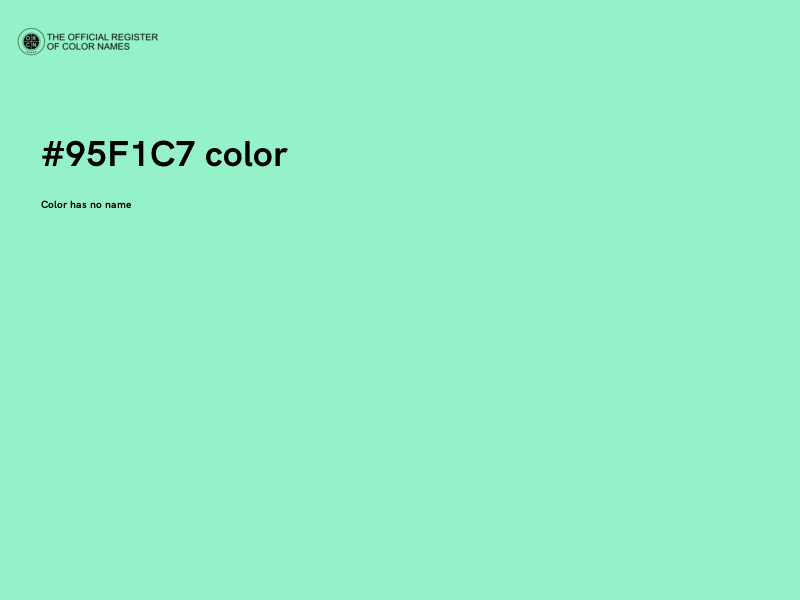 #95F1C7 color image