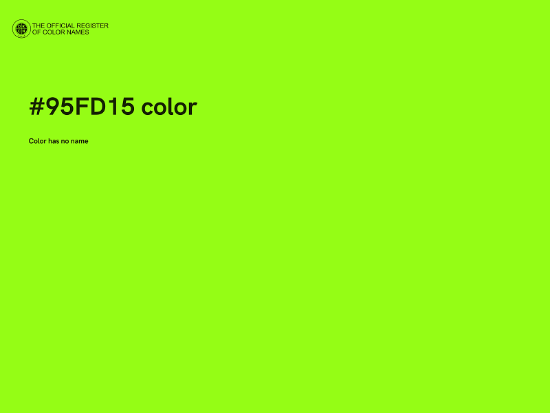 #95FD15 color image