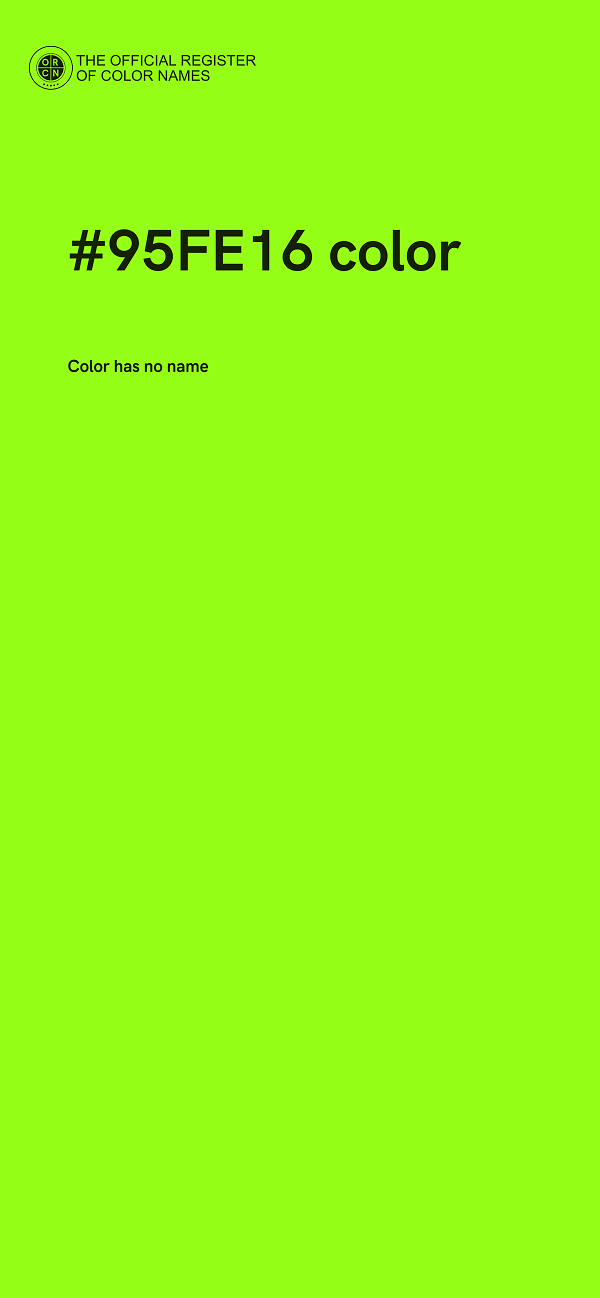#95FE16 color image