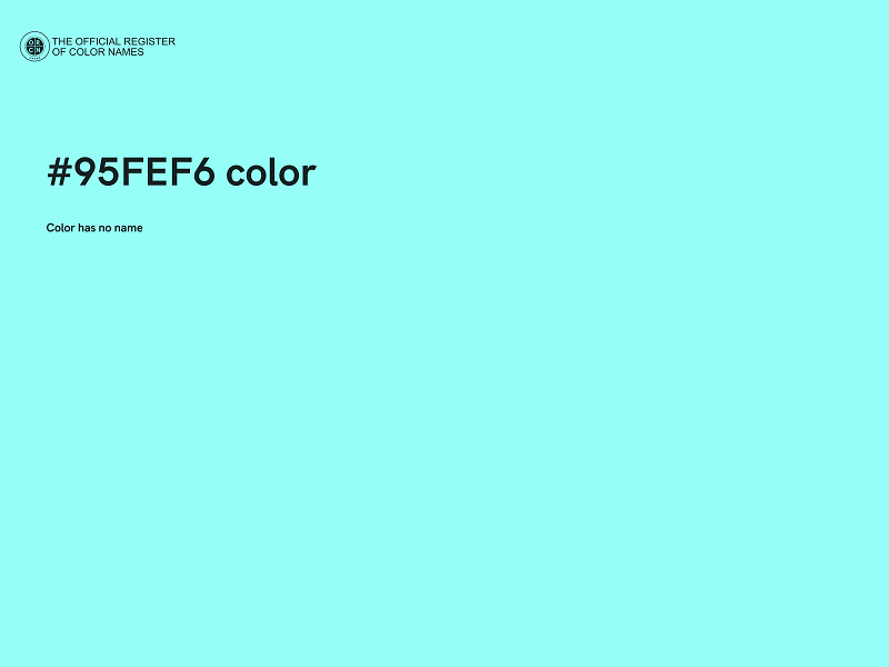 #95FEF6 color image