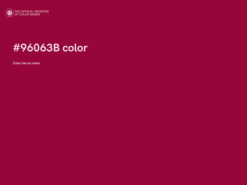 #96063B color image
