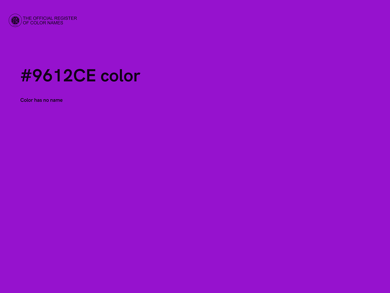 #9612CE color image