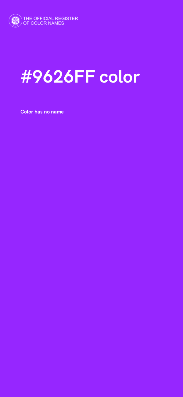 #9626FF color image