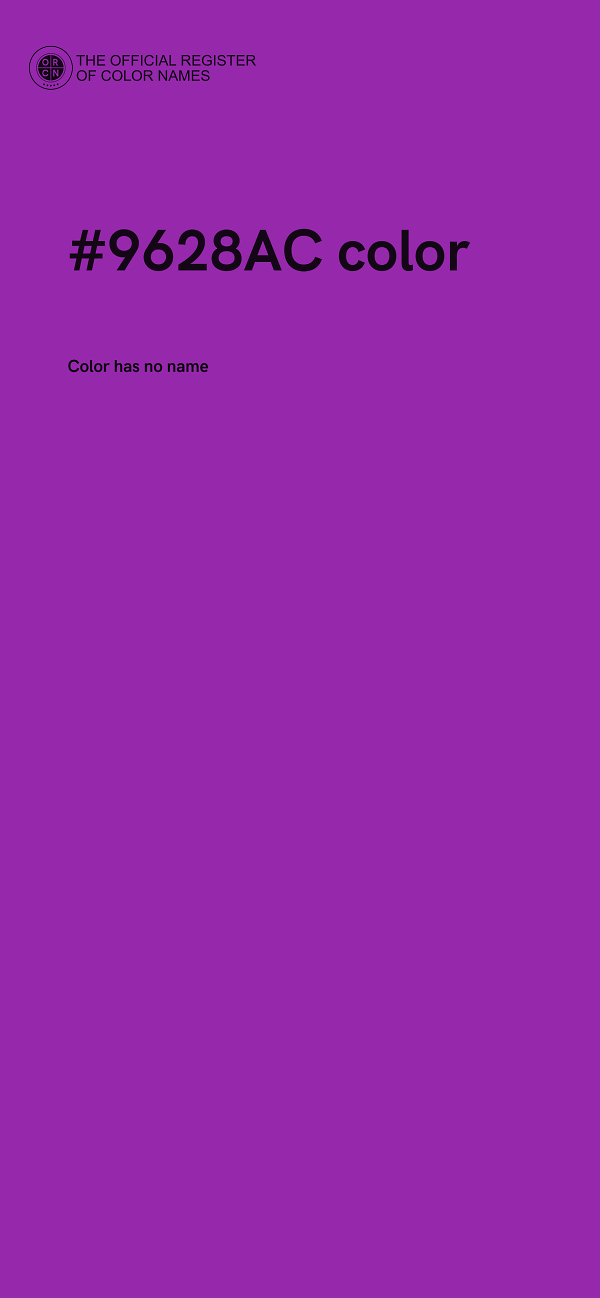 #9628AC color image