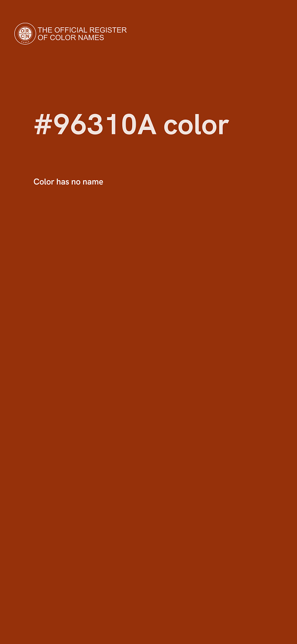 #96310A color image