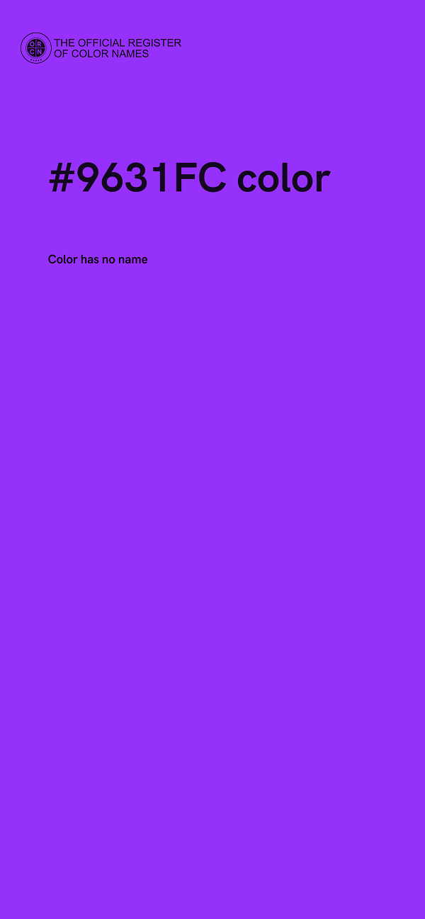 #9631FC color image