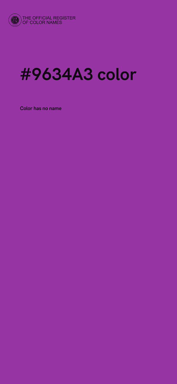 #9634A3 color image