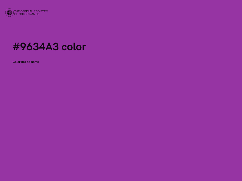 #9634A3 color image