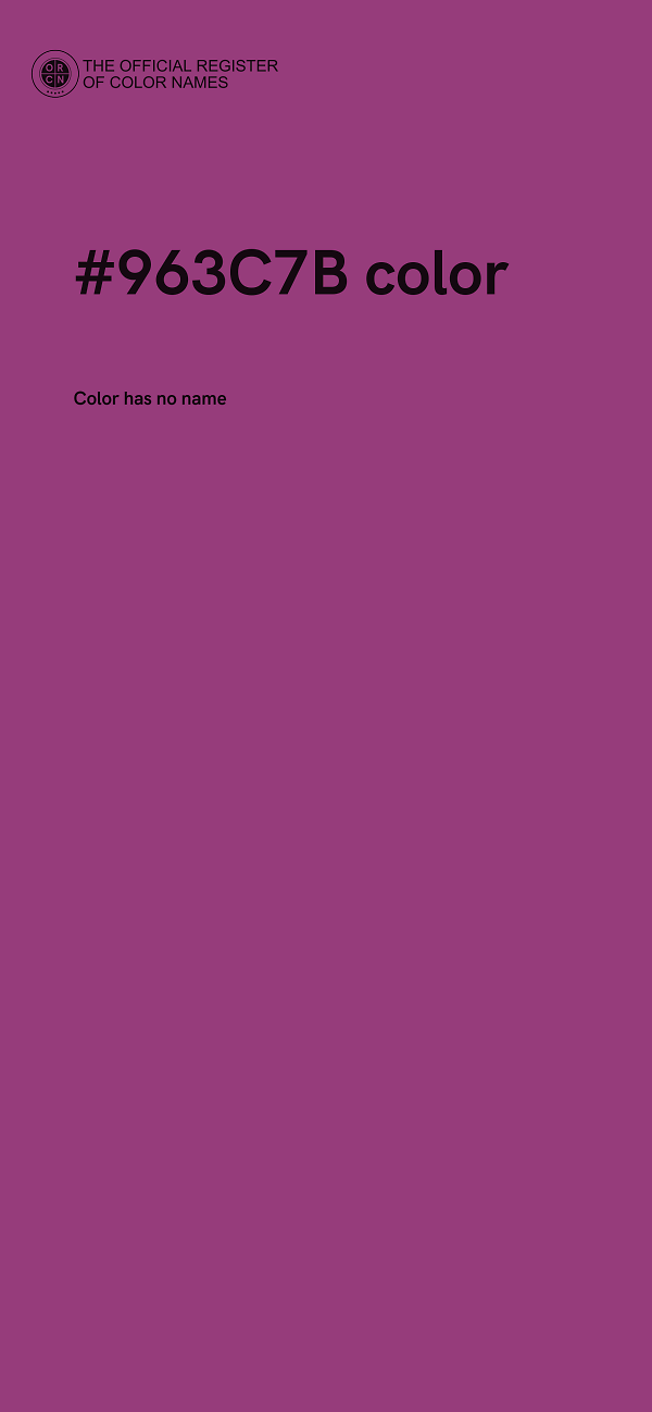 #963C7B color image