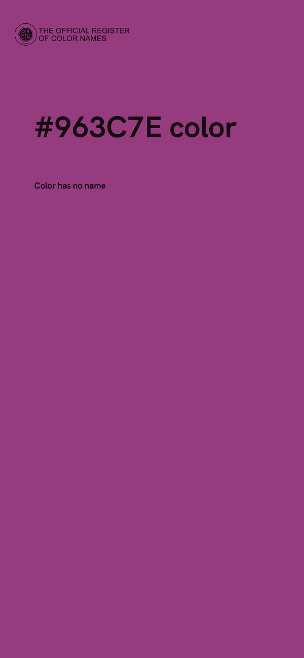 #963C7E color image