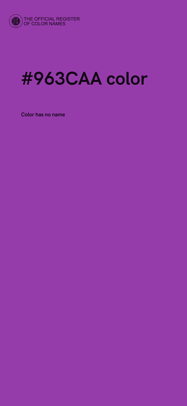 #963CAA color image