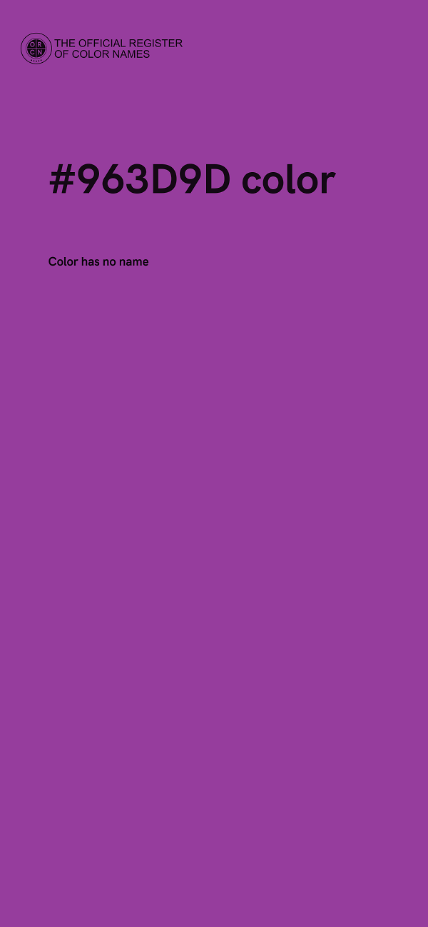 #963D9D color image