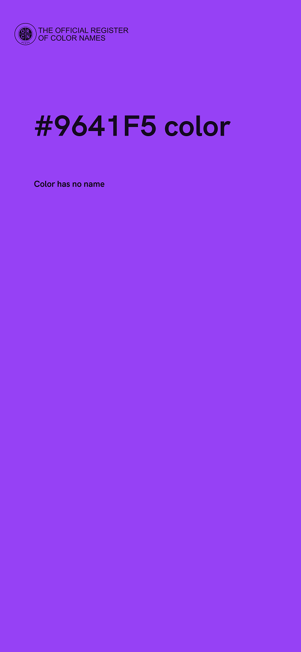 #9641F5 color image