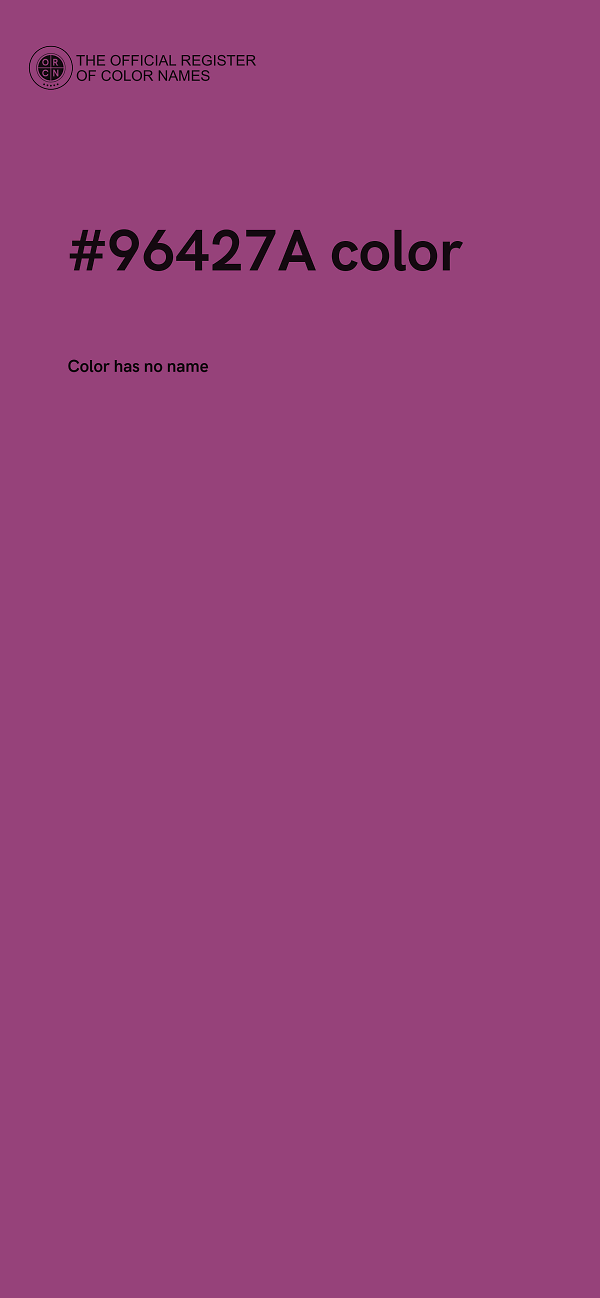 #96427A color image