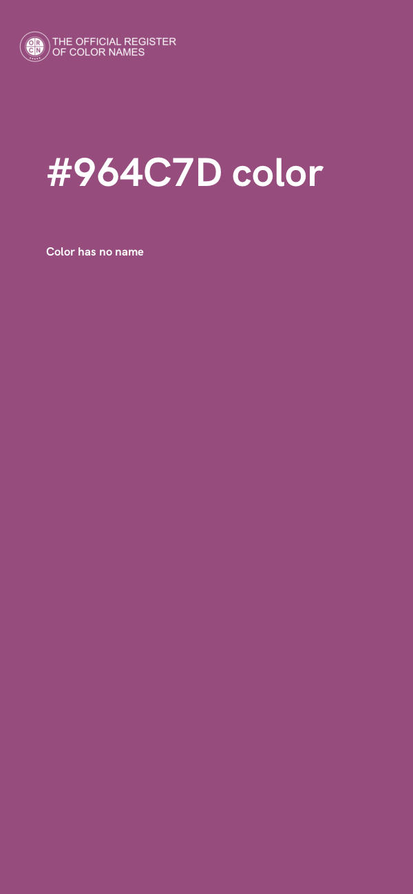 #964C7D color image