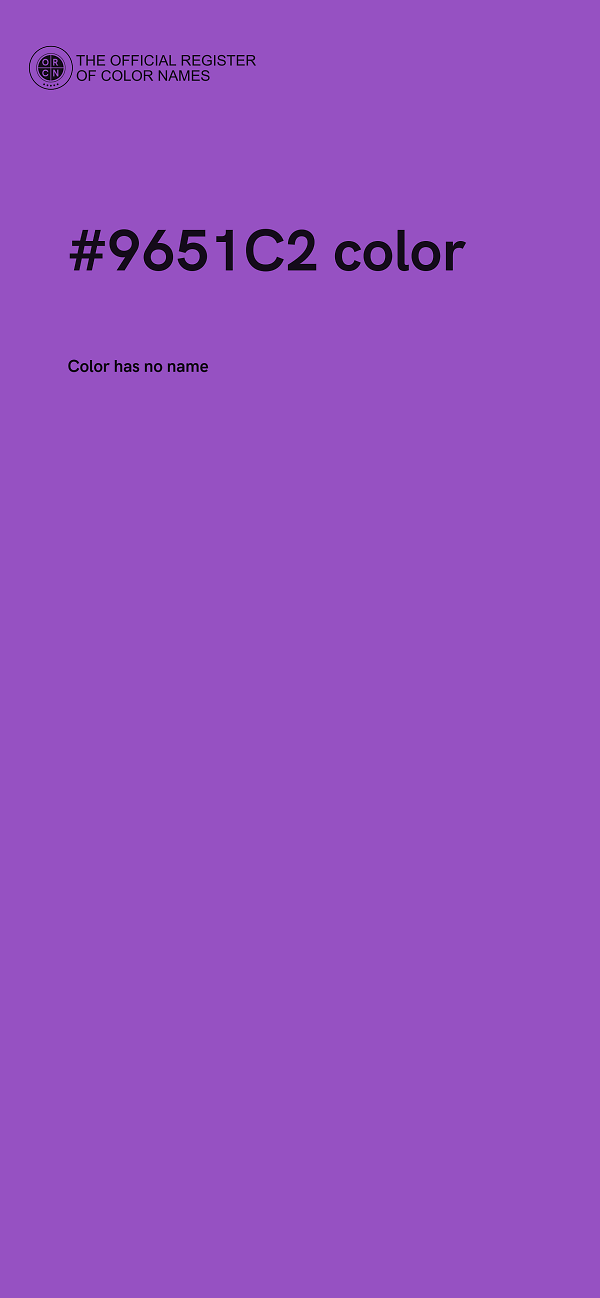 #9651C2 color image