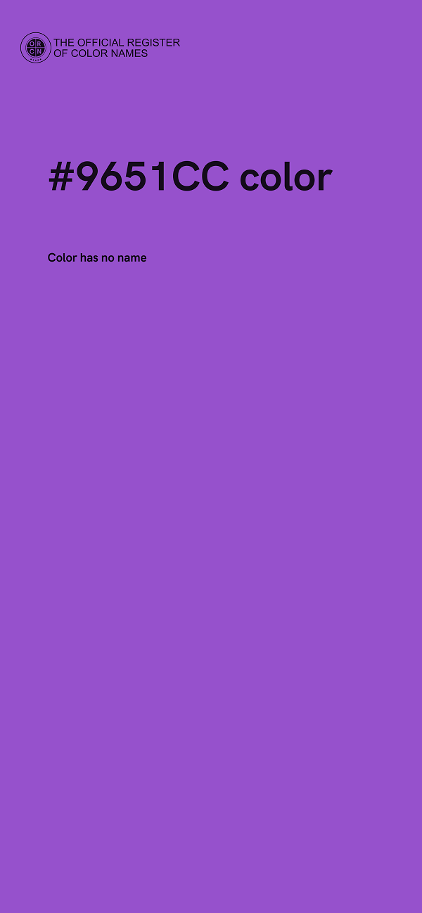 #9651CC color image