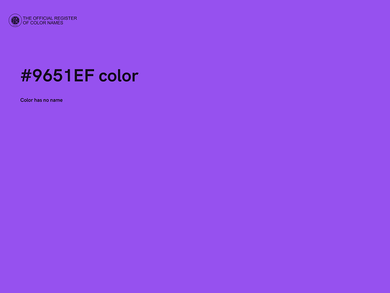 #9651EF color image