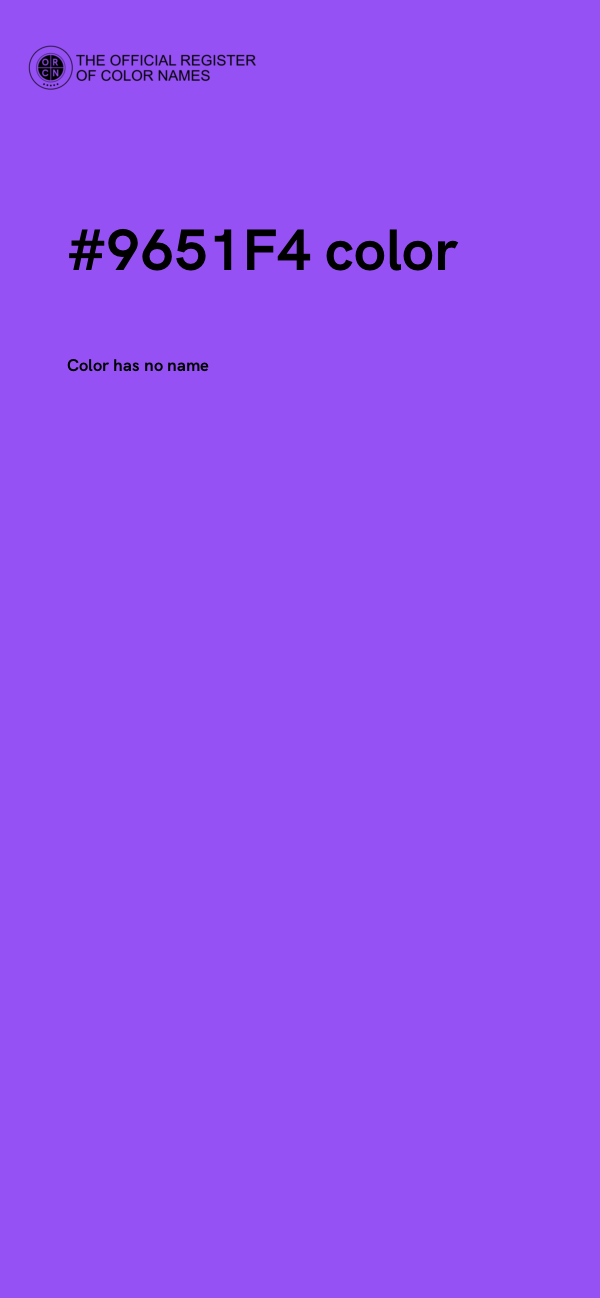#9651F4 color image
