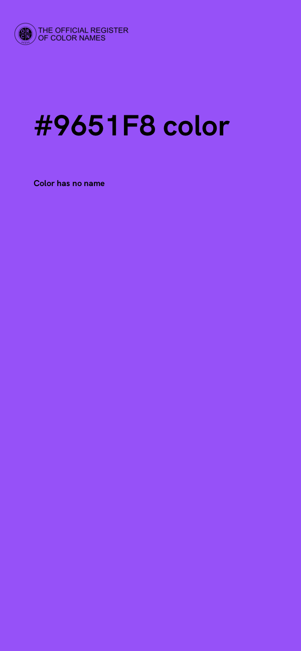 #9651F8 color image