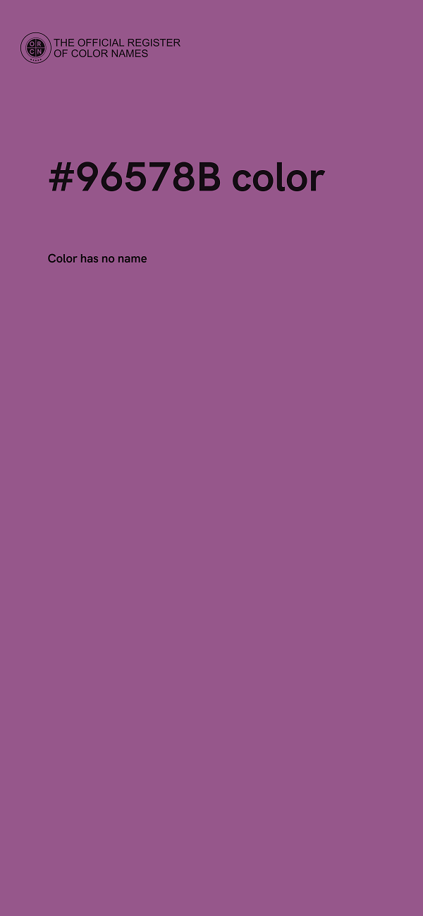 #96578B color image