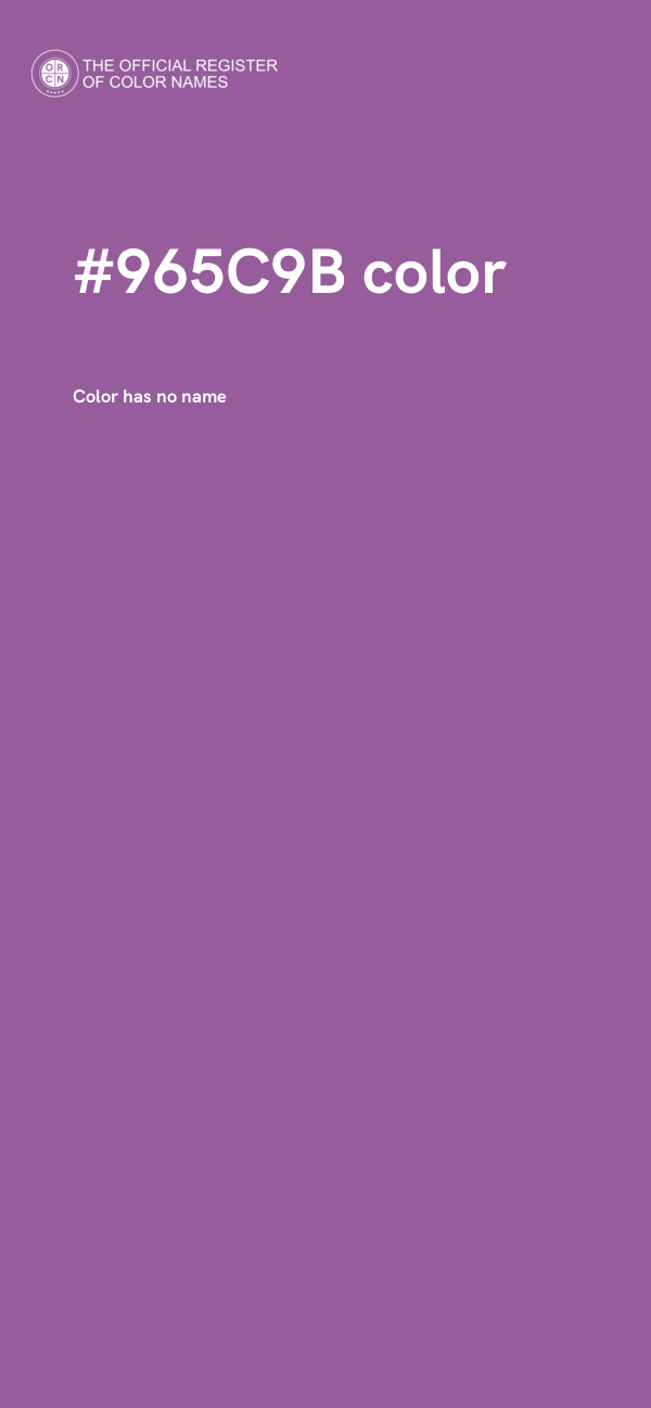 #965C9B color image
