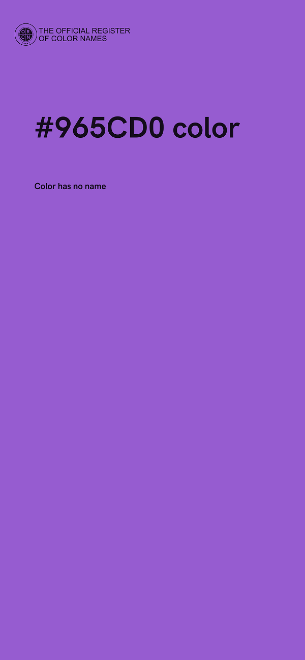 #965CD0 color image