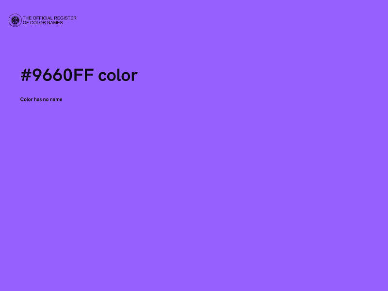 #9660FF color image