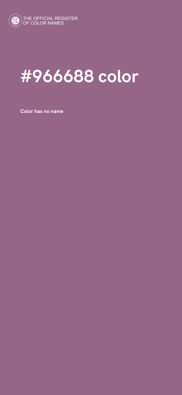 #966688 color image