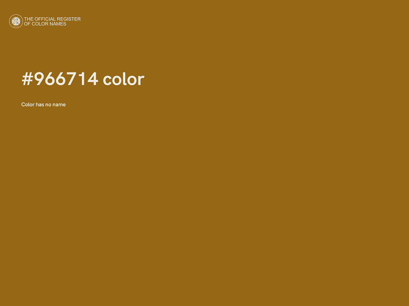 #966714 color image