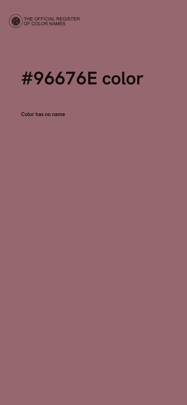 #96676E color image
