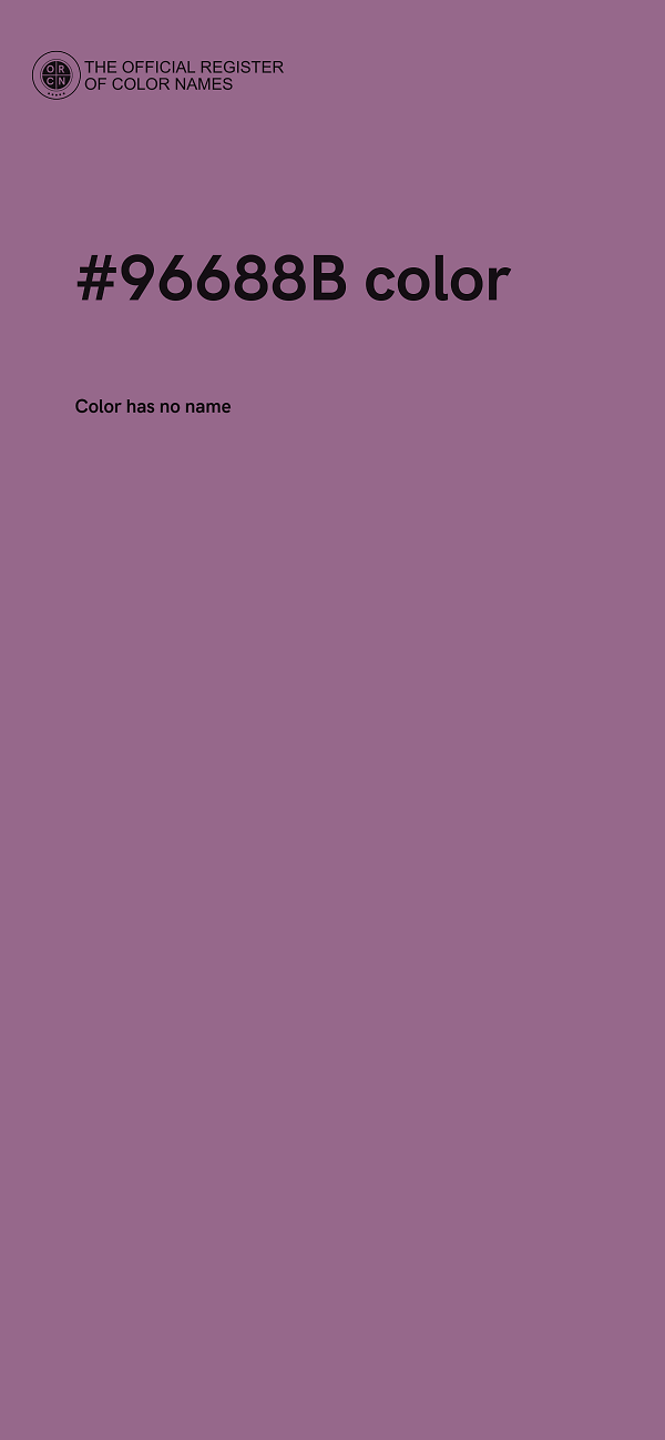 #96688B color image