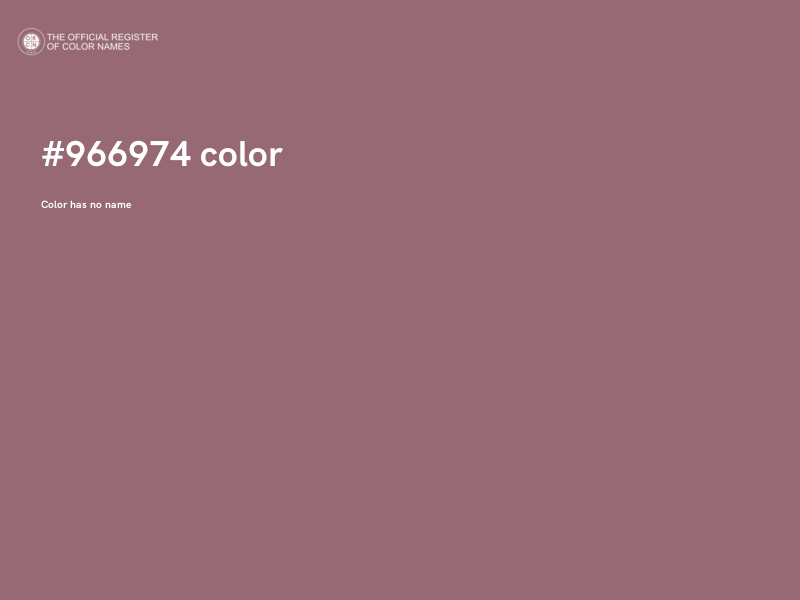 #966974 color image