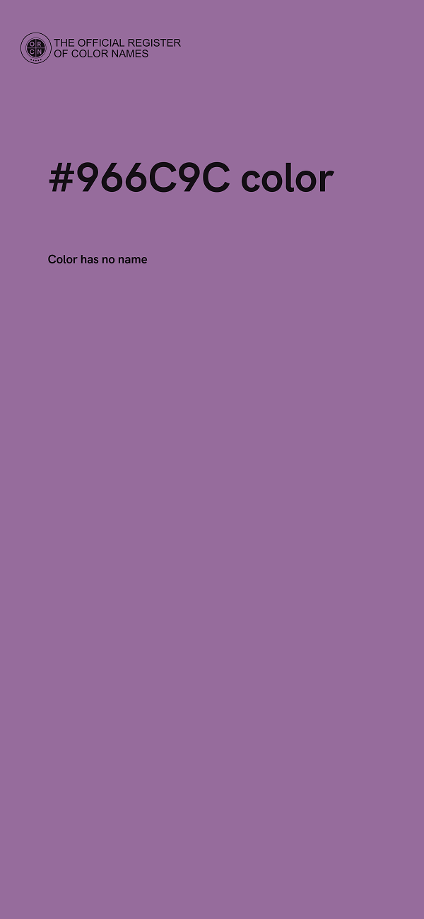 #966C9C color image