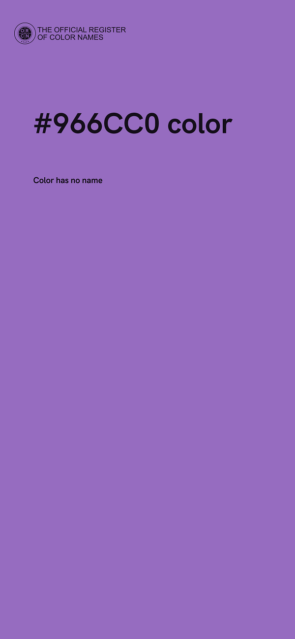 #966CC0 color image
