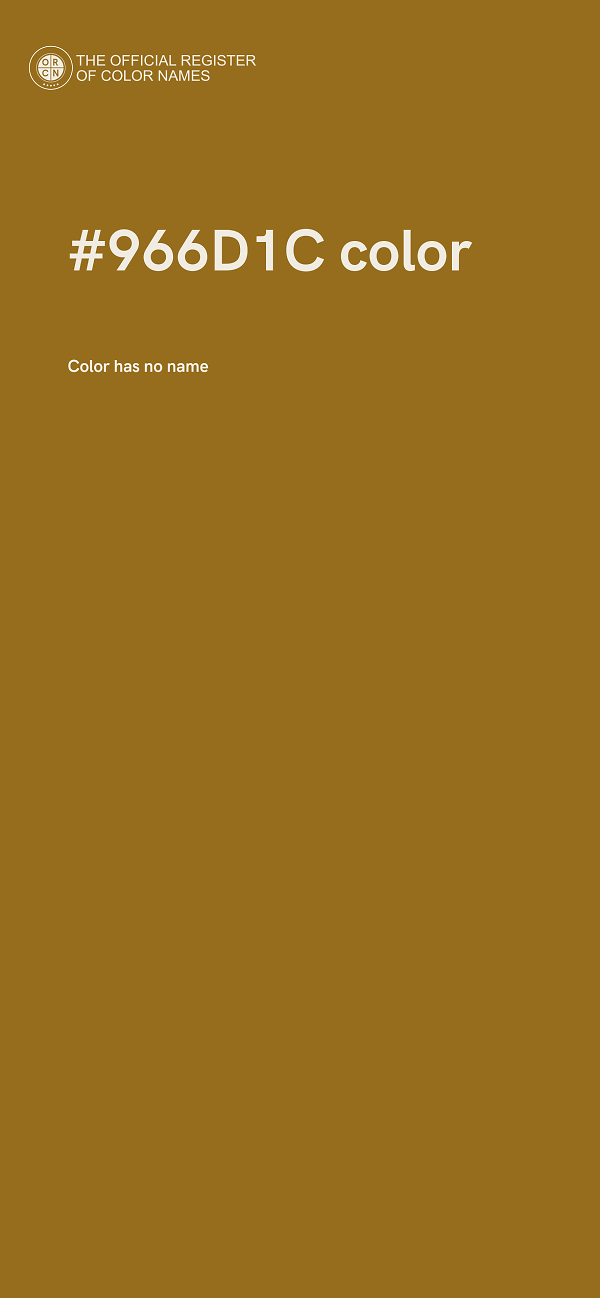 #966D1C color image