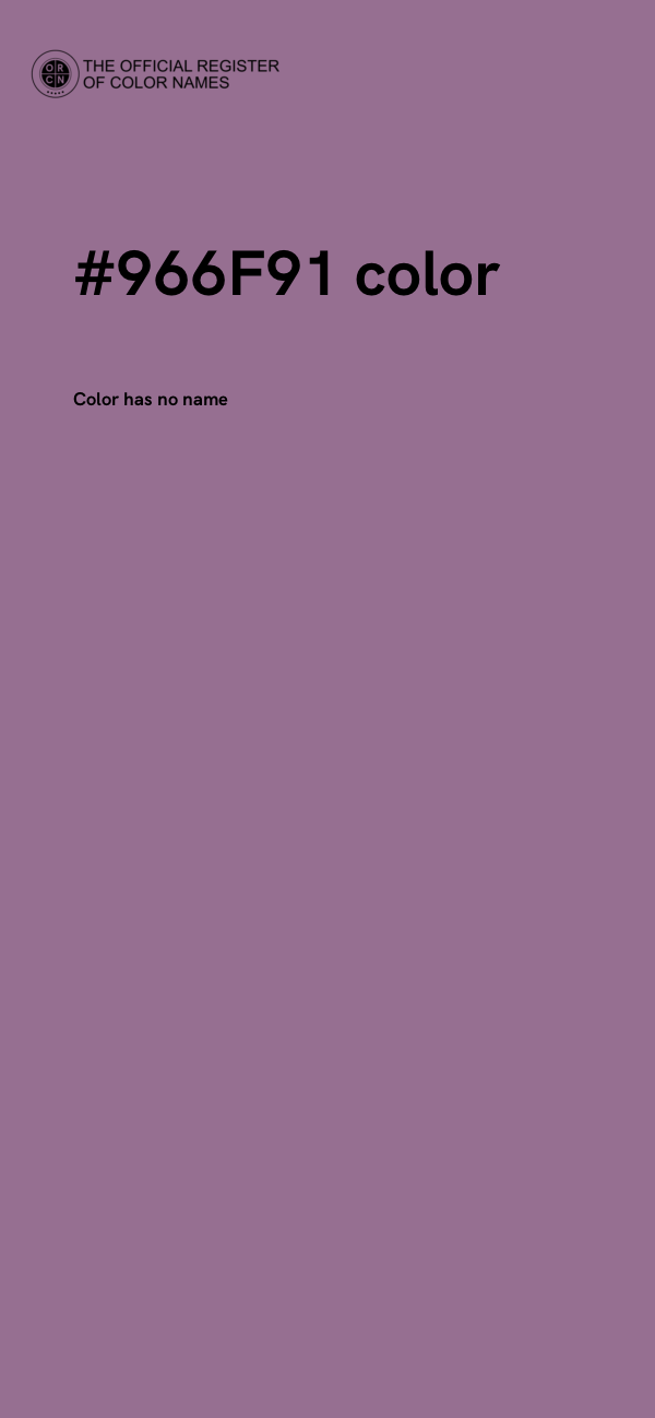 #966F91 color image