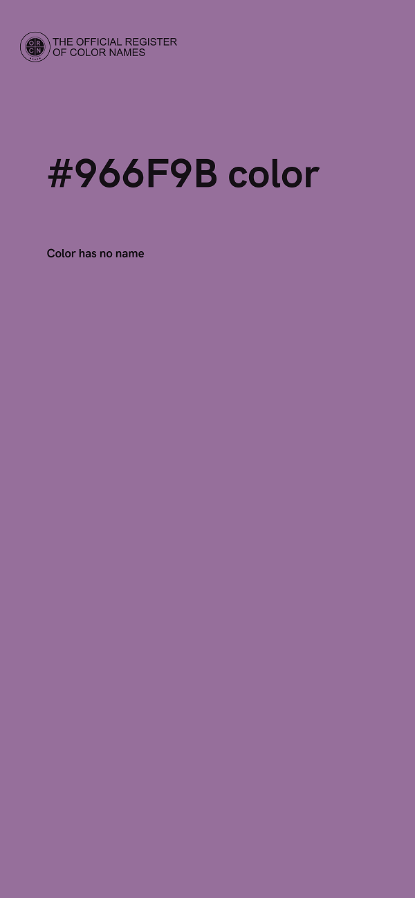 #966F9B color image