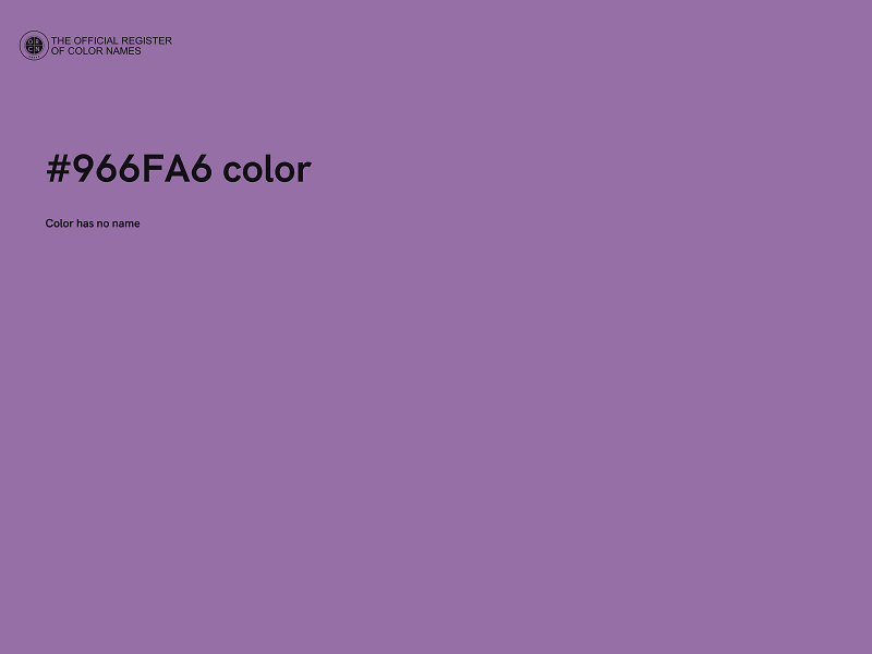 #966FA6 color image