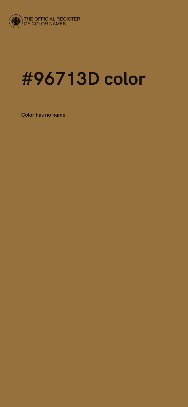 #96713D color image