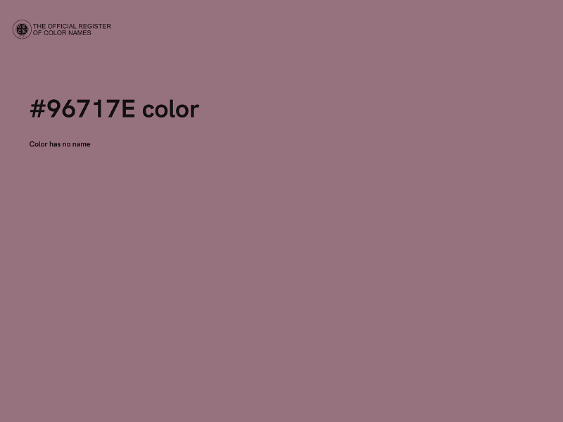 #96717E color image