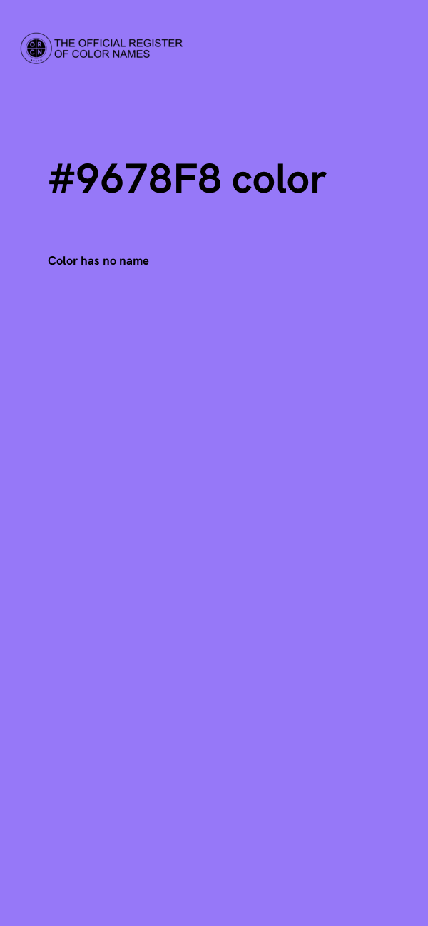#9678F8 color image