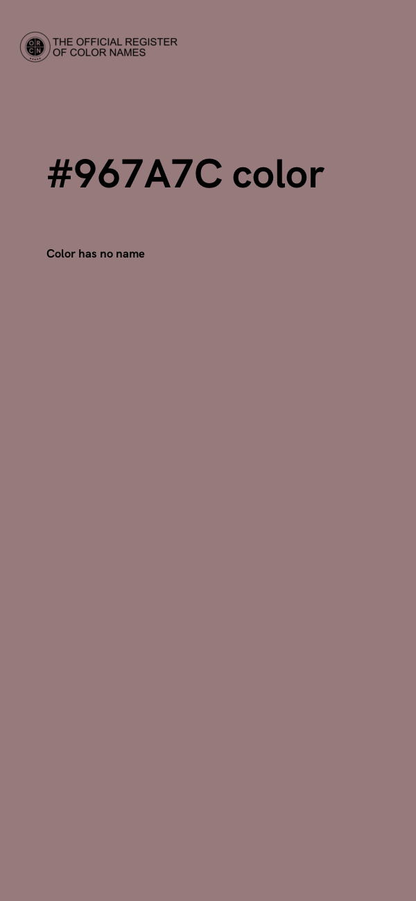 #967A7C color image