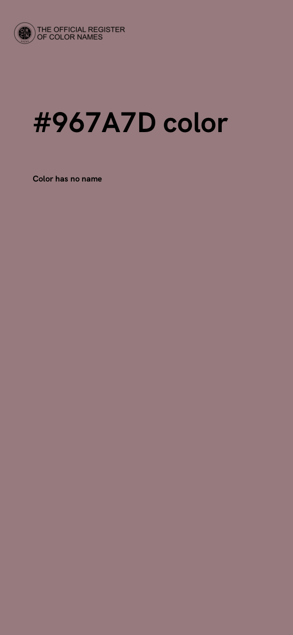 #967A7D color image