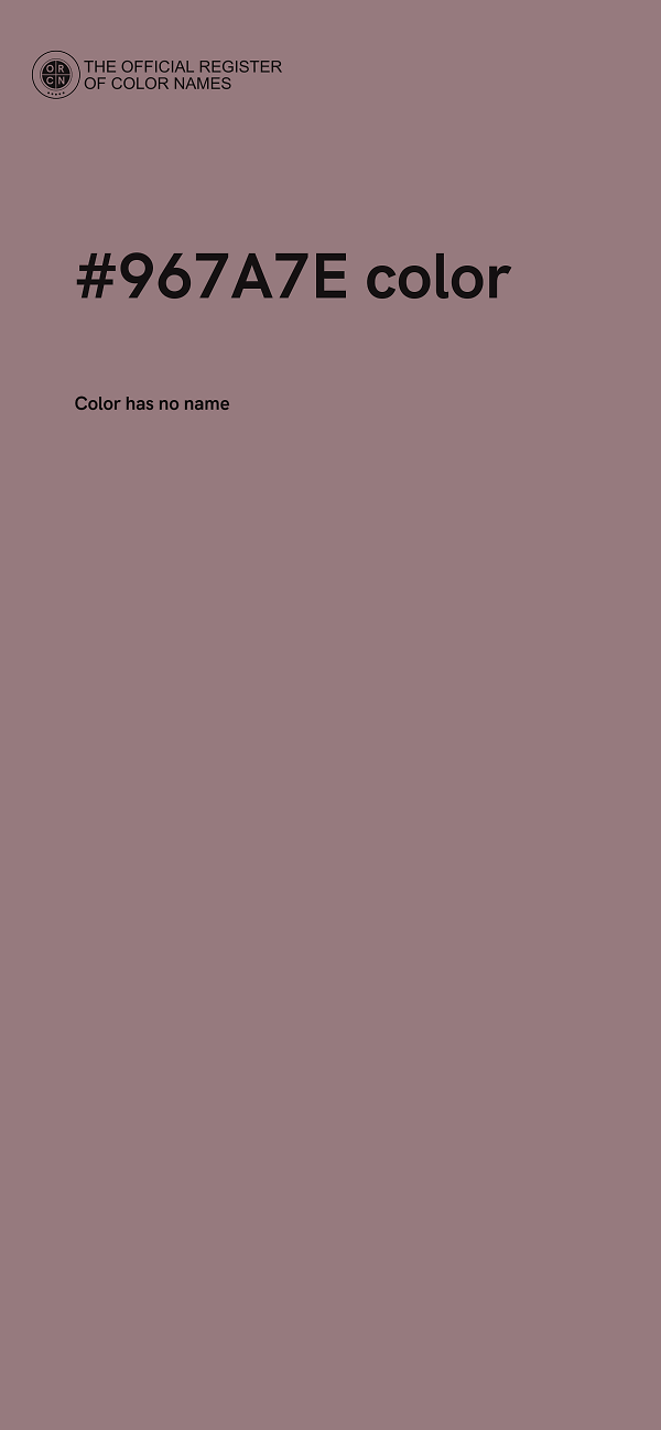 #967A7E color image