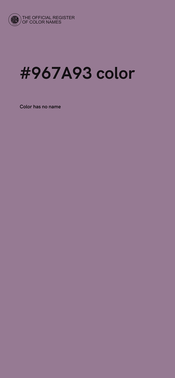 #967A93 color image