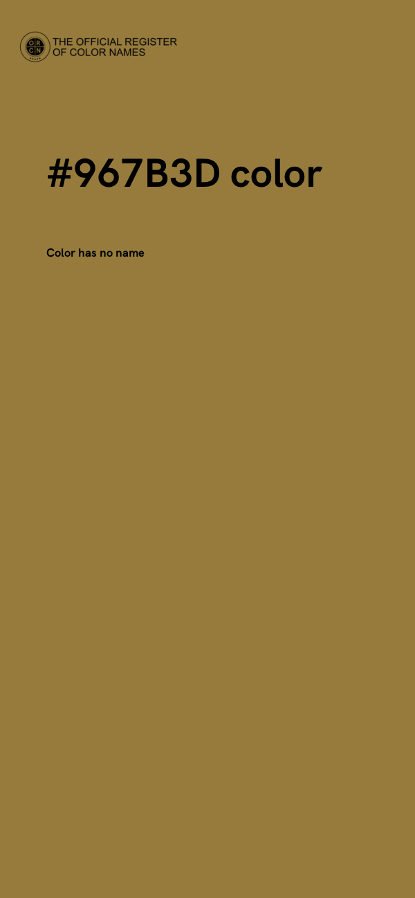 #967B3D color image